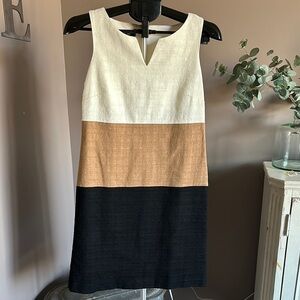 TALBOTS PETITES Color Block Sheath Dress Size 2P
Resort Wear
